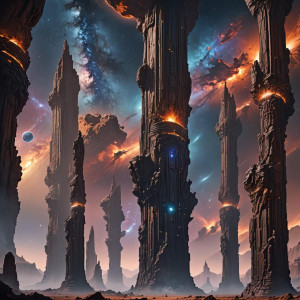 Four giant pillars of our Galaxy.jpg