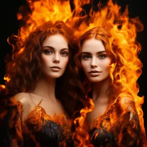 4. Two beautiful ladies in flames.webp