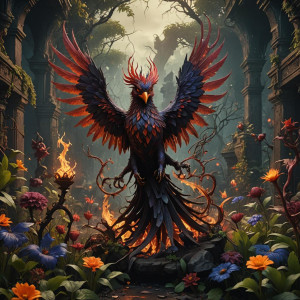 Demonic firebird in a Garden of Hell.jpg