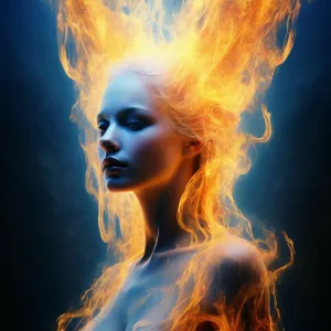 Красивая женщина в нейтронном пламени.webp