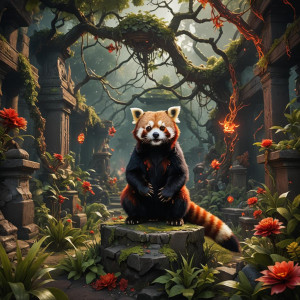 Red panda in Garden of Hell.jpg