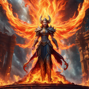 Goddess of fire inside a giant flame - XL.jpg