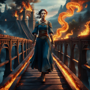 Beautiful woman on a burning bridge - RCL.jpg