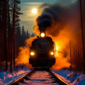 Поезд-призрак в сибирском лесу.webp