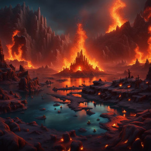 Burning kerosene lake in the depths of Hell - XL.jpg