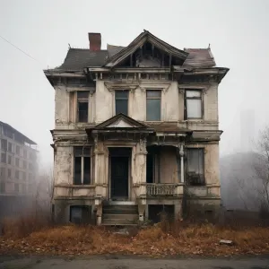 Красивая заброшка в покинутом городе - 1.webp