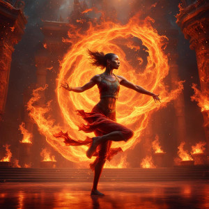 Female dancer inside a giant roaring flame - XL.jpg