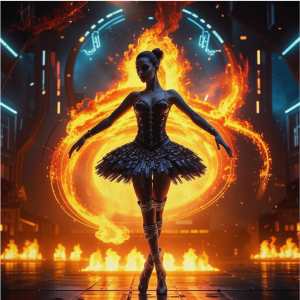 Балерина танцует в огне - киберпанк.png