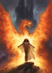 Женщина на фоне огненного дракона.jpg