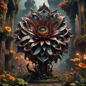 Giant iron flower in the Garden of Hell.jpg