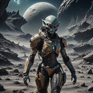 Beautiful female alien on the Moon.jpg