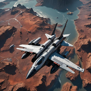 Demoniс recon spaceplane on Earth orbit.jpg