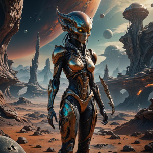 Beautiful female alien on planet Mercury.jpg