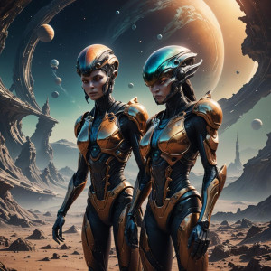 Beautiful female alien on planet Saturn.jpg