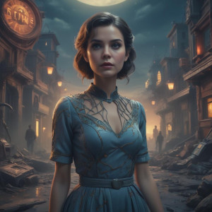 Beautiful woman in twilight zone.jpg