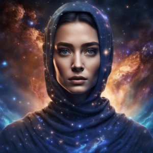 Face of a beautiful woman inside the Milky Way - XL.jpg