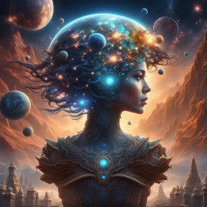 Universe inside the head of a beautiful woman - XL.jpg