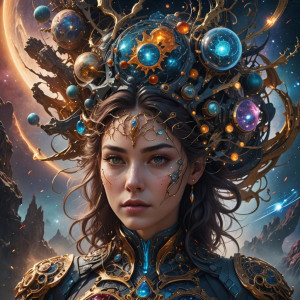 Universe inside the head of a beautiful woman.jpg