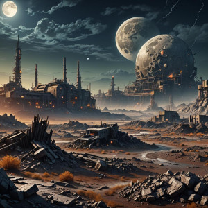 Nuclear wasteland under full round moon.jpg