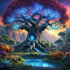 Glowing Tree of Life in the Garden of Eden - JXL.jpg