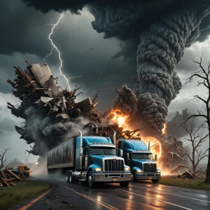 Semi truck drives into tornado.jpg