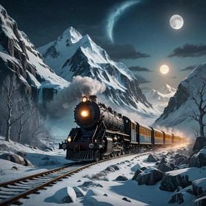 Ghost train in the Arctic under full round blue moon.jpg