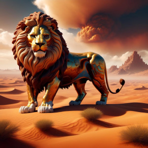 Giant cloud in the shape of a lion over desert - CCXL.jpg