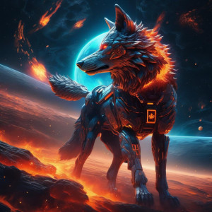 Fiery cyber wolf in deep space.jpg