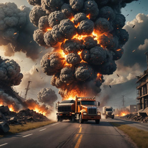 Semi truck drives into nuclear explosion.jpg