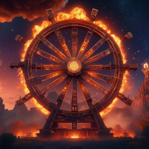 Burning giant wheel of fortune in the night sky - XL.jpg