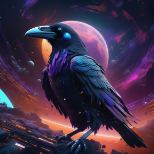 Cyber raven in deep space.jpg