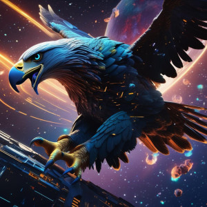 Cyber eagle in deep space.jpg
