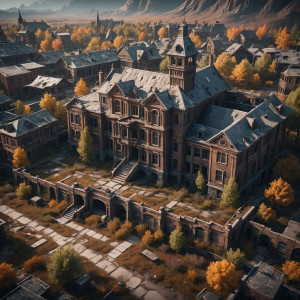 Abandoned haunted school in ghost town.jpg