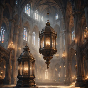 Giant lantern in Catholic cathedral.jpg