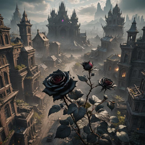 Giant black rose in the ghost city.jpg