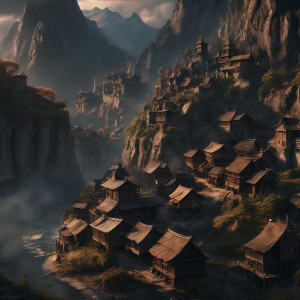 Shadow of darkness over the mountain village.jpg