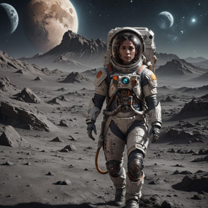 Beautiful ultraterrestrial female on the Moon.jpg
