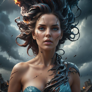 Tornado inside the head of a beautiful woman.jpg