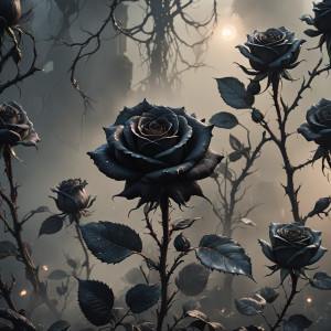 Beautiful black rose in deep ether.jpg