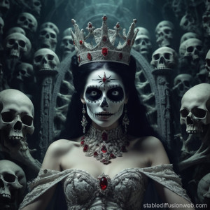 Queen of the dead in her underworld -  1.jpg