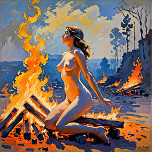 Naked woman atop burning pyre - BB15.png