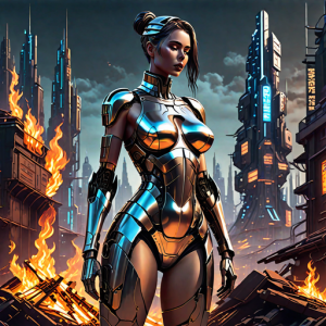 Naked woman atop burning pyre - SF.png