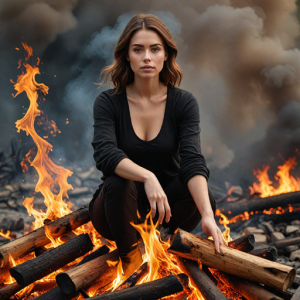 Office lady on a pyre.png