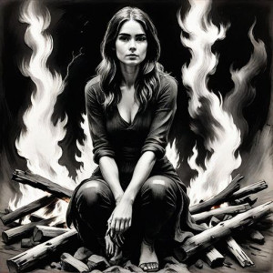 Beautiful woman atop burning pyre - S2.jpg