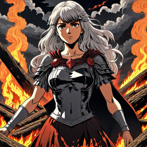 Beautiful woman atop burning pyre - 19.png