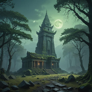 Temple of Morrigan in Irish forest - 2.jpg