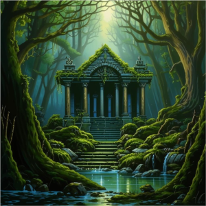 Temple of Morrigan in Irish forest - 6.png
