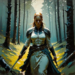 Scandinavian goddess of War and Death - 1.png