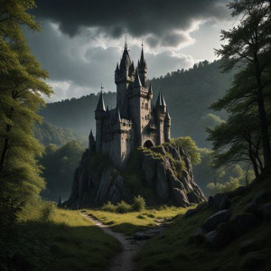 Castle of Morrigan in Irish forest -  2.jpg
