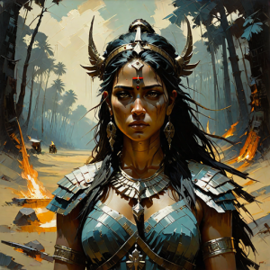 Indian goddess of war and death - 5.png